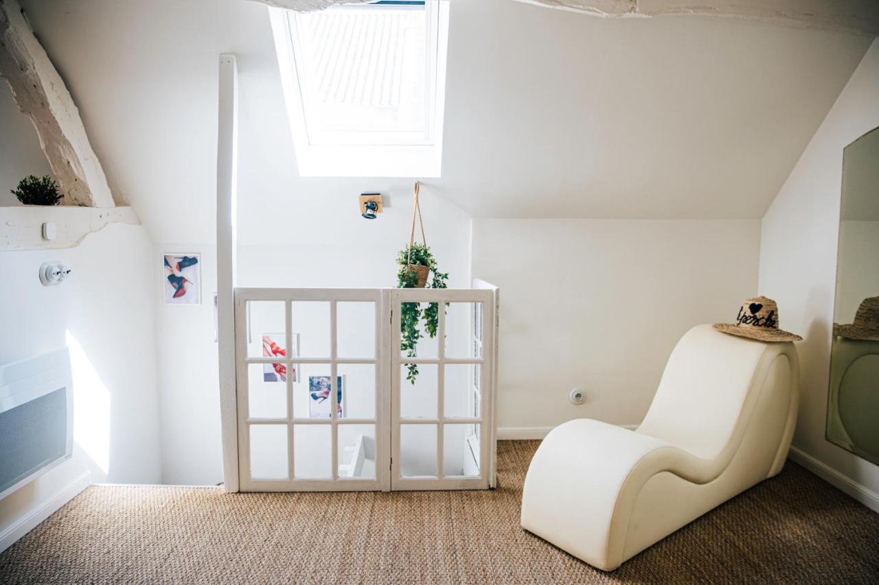 Loveroom Du Perche : Maison Avec Balneo Moulins-la-Marche Luaran gambar