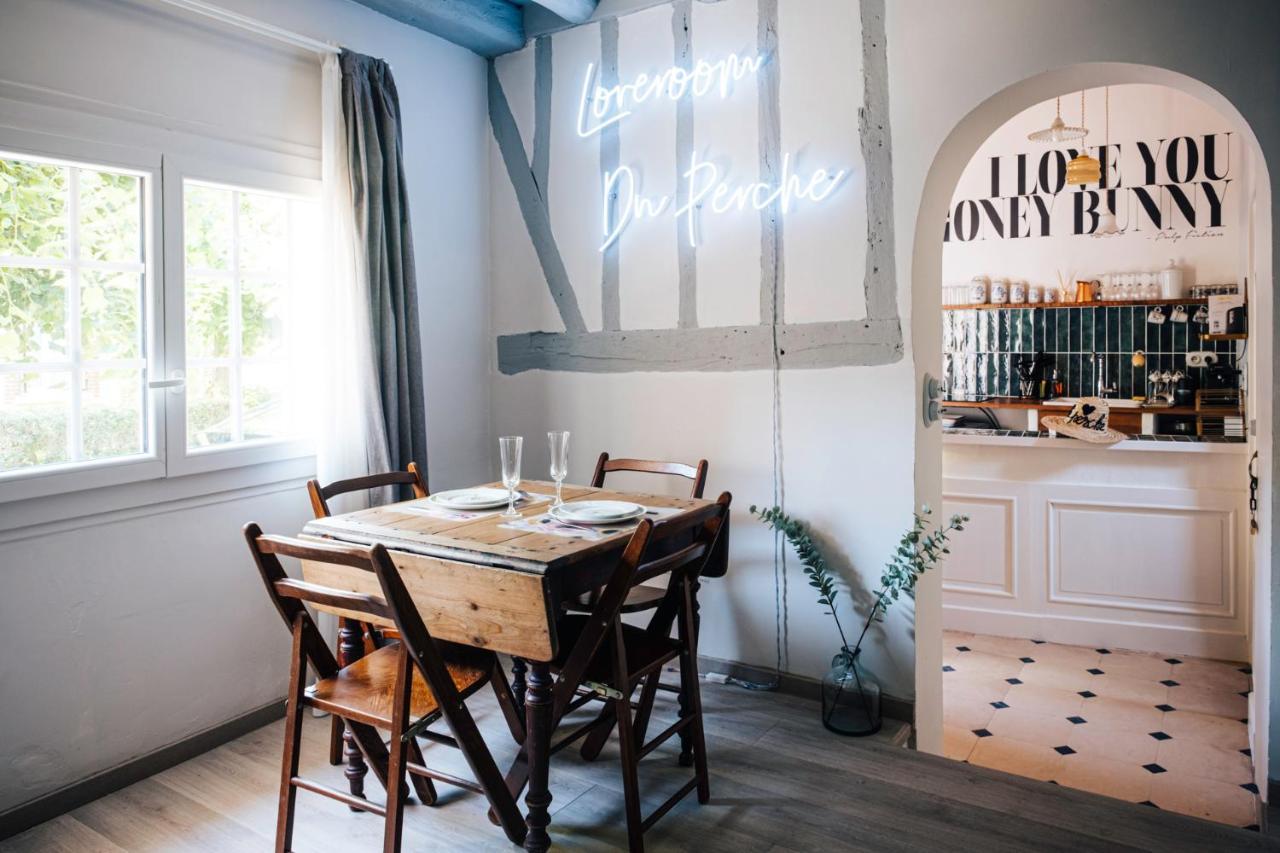 Loveroom Du Perche : Maison Avec Balneo Moulins-la-Marche Luaran gambar
