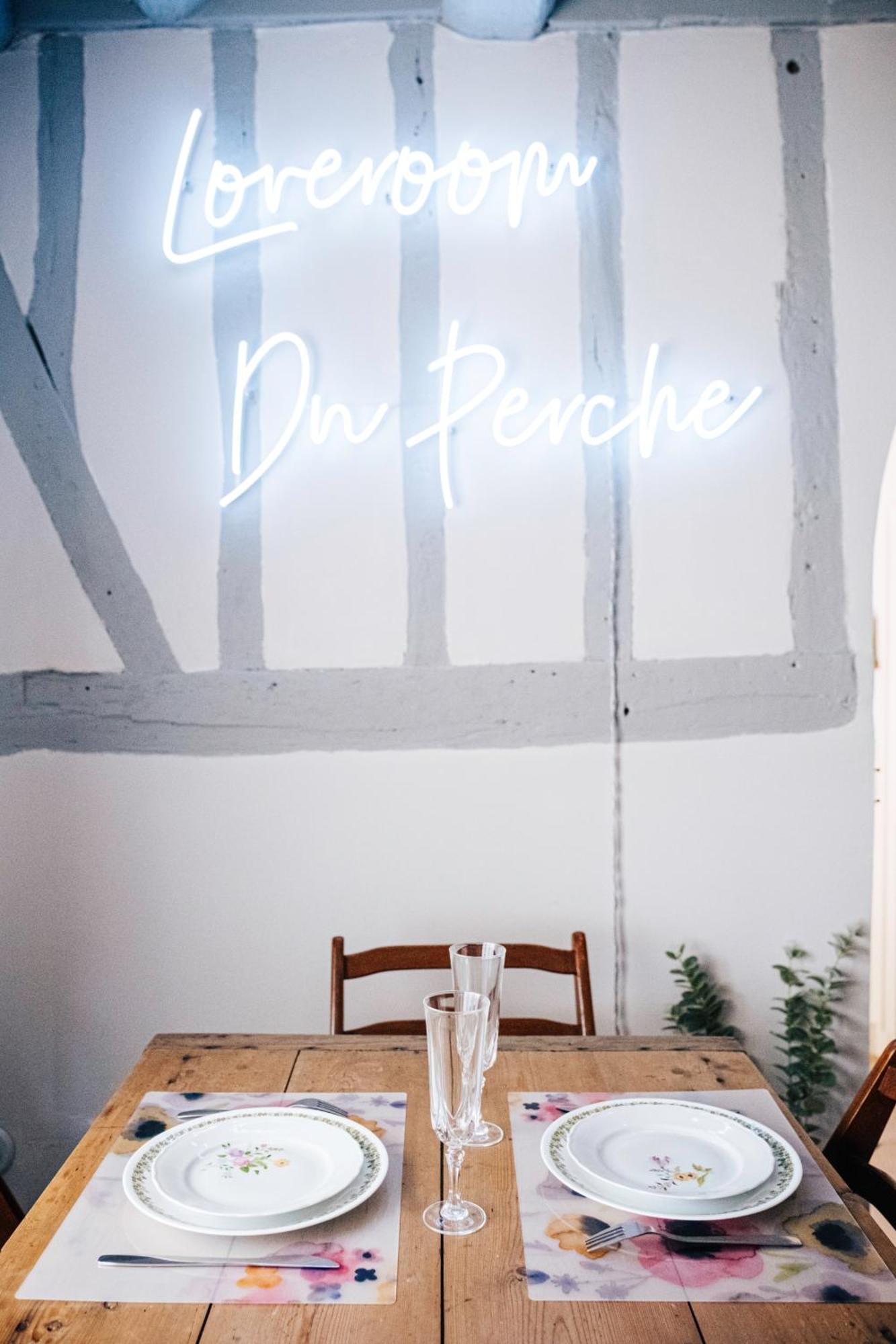 Loveroom Du Perche : Maison Avec Balneo Moulins-la-Marche Luaran gambar